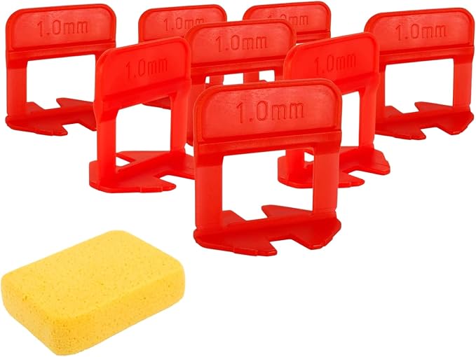 Tile Leveling System – 2000 Tile Spacers – Compatible by EMAISTORE
