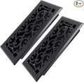 Howeall 4x10 Inches 2 Pack Heavy Duty Walkable Floor Register by Howeall