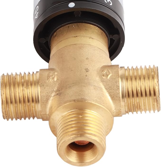 Brass Thermostatic Mixing Valve, Degrees Centigrade Mark Shower Mixer Valve - Image 6