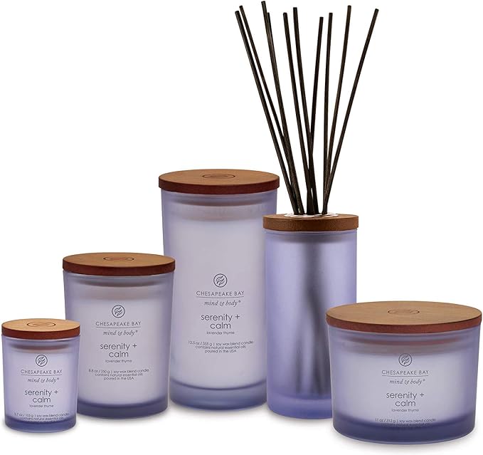 Chesapeake Bay Candle Medium Jar Scented Candle Serenity + Calm Home Décor - Image 3