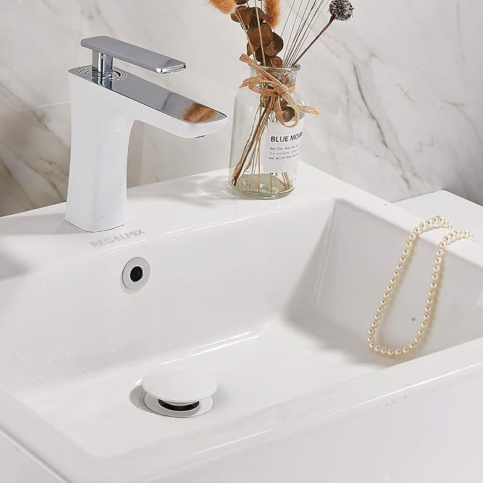 REGALMIX Vessel Sink Drain, Bathroom Faucet Vessel Sink Pop Up Drain Stopper - Image 6