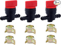 HIPA 1/4" Fuel Shut Off Valve for Lawn Mower Replaces 494768 698183 AM36141 | by HIPA
