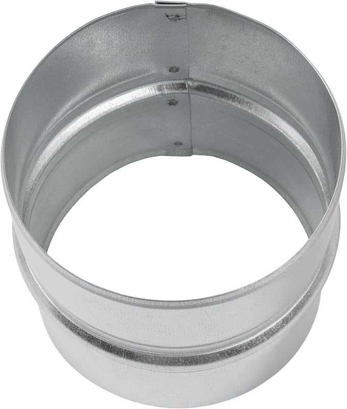 Vent Systems 4'' Inch Galvanized Steel Duct Connector - Image 7