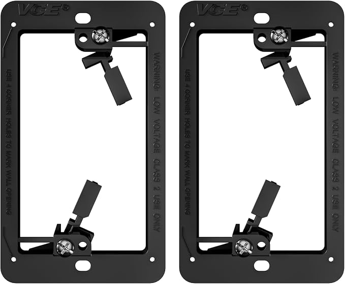 VCELINK Low Voltage Mounting Bracket, Flush Low Voltage Box, Flush Mount by VCE