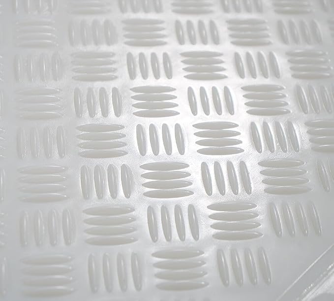 12 Pk 2' x 8' - 1/2" Thick Heavy Duty White Ground Protection Mats - Easily - Image 9