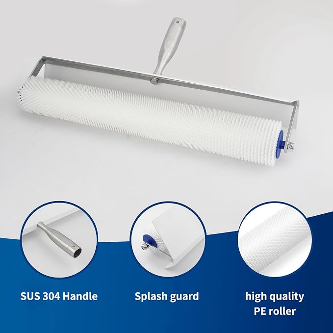 Spike Roller for Self Leveling, Self Leveling Cement Floor Spike Roller - Image 2