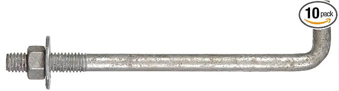 The Hillman Group 260291 5/8 x 8-Inch Anchor Bolt by Hillman