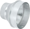 PATIKIL 6 Inch to 4 Inch Duct Reducer, Galvanized Steel Round Air Duct Reducer by PATIKIL