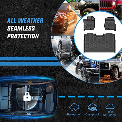 Nilight TPE Floor Mats for Ford F-150 F150 Lightning SuperCrew Cab - Image 5