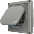 Dryer Vent Cover Outside 4 inch, Magnetic Door Design, Durable Airflow Vent by Unknown