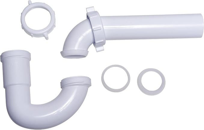 Plumb Pak 1-1/2 in. or 1-1/4 in. Inlet x 1-1/2 in. Outlet White Polypropylene - Image 2