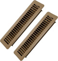 Howeall 2 Pack Floor Register 2" x 12" Inch Heavy Duty Floor Vents, Metal Heat by Howeall