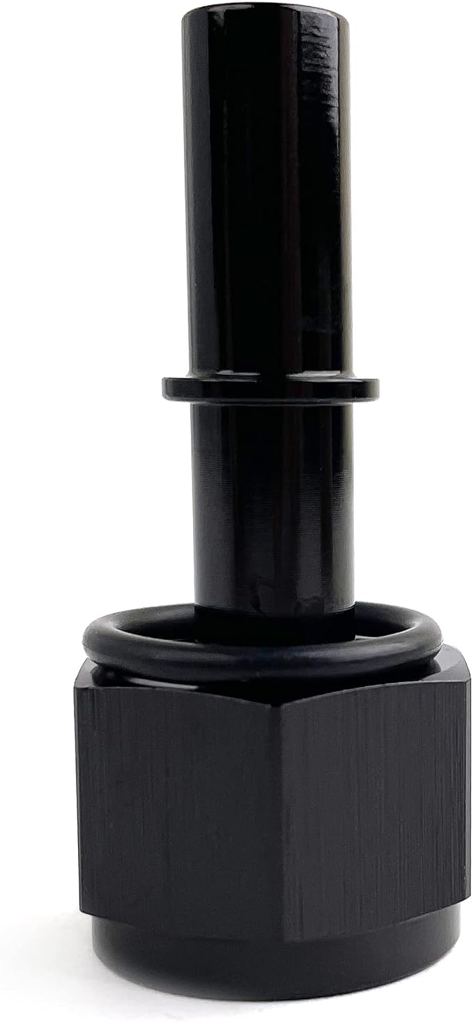 Aluminum Female 8AN Flare to 3/8 SAE Quick Disconnect Push-On EFI Hose Fitting - Image 4