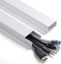 ZhiYo 6 ft Cord Covers for 4-7 Wires on Wall, 2 Pack | Paintable TV Cord Hider by ZhiYo