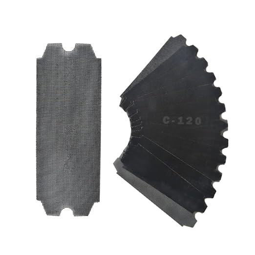 SCOTTCHEN Drywall Sanding Screen Mesh Sheet 4-3/16" x 11-1/4" Grit #120-12pcs by SCOTTCHEN