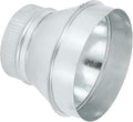 PATIKIL 7 Inch to 5 Inch Duct Reducer, Galvanized Steel Round Air Duct Reducer by PATIKIL