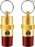 1/4'' NPT Male 175 PSI Air Compressor Pressure Relief Valve Brass | Safety by LSTOPGO