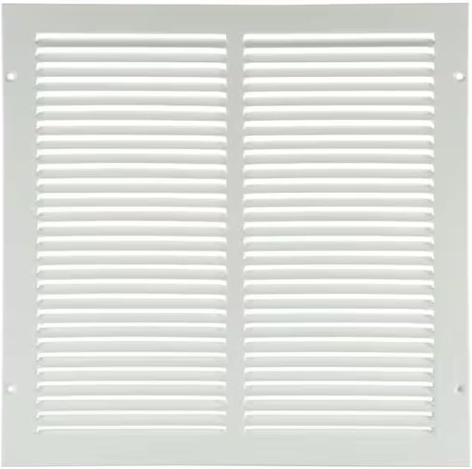 Fits 14x14 Duct Opening | Steel Return Air Grille, Air Return Vent Cover - Image 3
