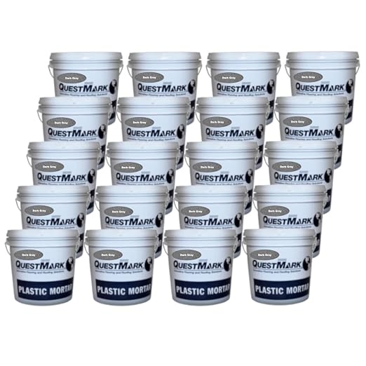 2124 Low Temperature Epoxy Concrete Floor Patch, 1/2 Pallet, Dark Gray by QuestMark