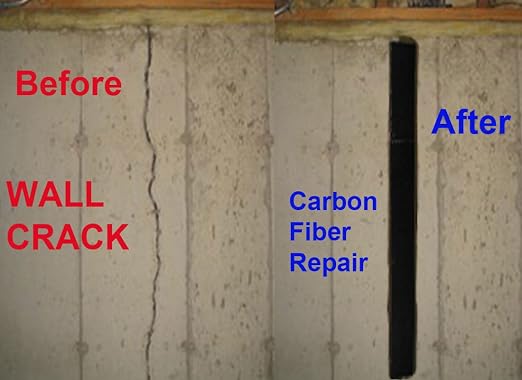 100 ft - Carbon Fiber-Basement Wall Crack Repair Kit - Carbon Fiber Foundation - Image 9