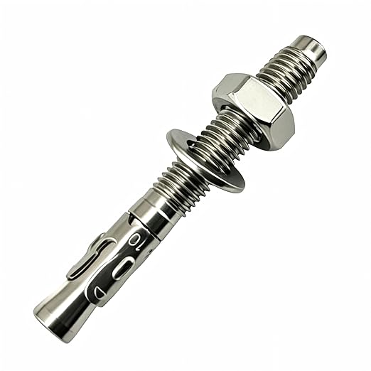 3/8"x3"304 Stainless Steel Wedge Concrete Anchors, Heavy Duty Expansion Bolts by Unknown