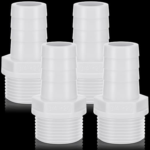 2 Pcs Pool PVC Tube Fitting Barbed Hose Fittings Adapter | Hose Fittings by Innconee