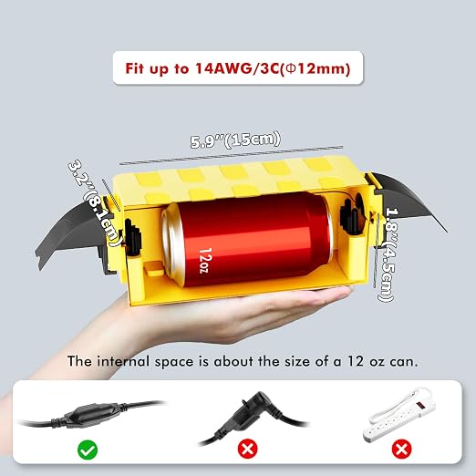 2 Pack IP55 Small Outdoor Electrical Box Waterproof - Image 2