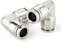 TAILONZ 304 Stainless Steel Elbow 8mm 1pcs | 90° Push-to-Connect Elbow Fitting by TAILONZPNEUMATIC