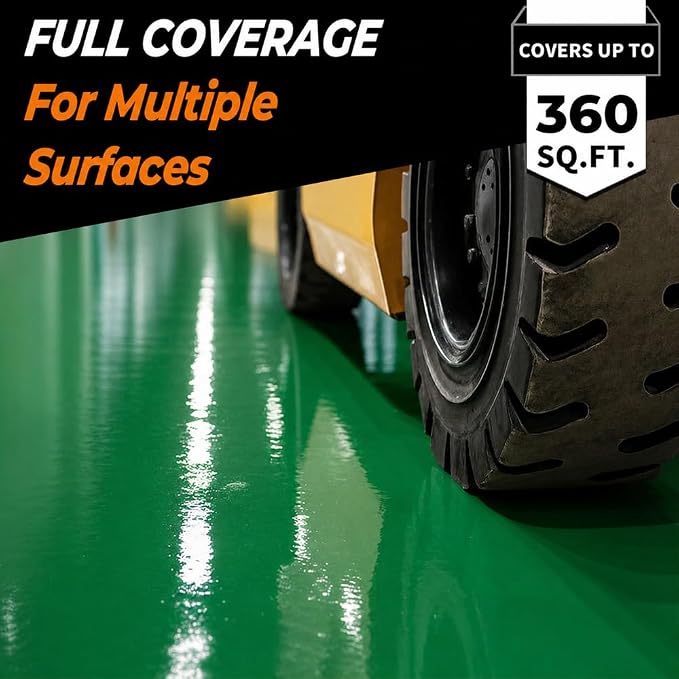 Floor Paint, Epoxy Resin Floor Coating Kit - Image 3