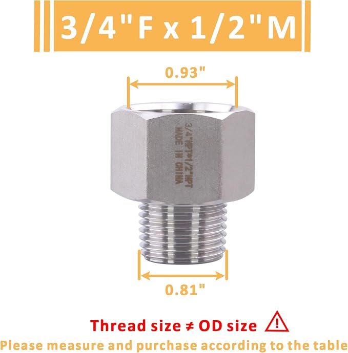 Forged Reducer Adapter Fitting - Image 3