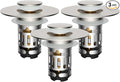 Hibbent 3 PCS Upgraded 3 in 1 Bathroom Sink Drain Strainer, Pop Up Stopper by Hibbent