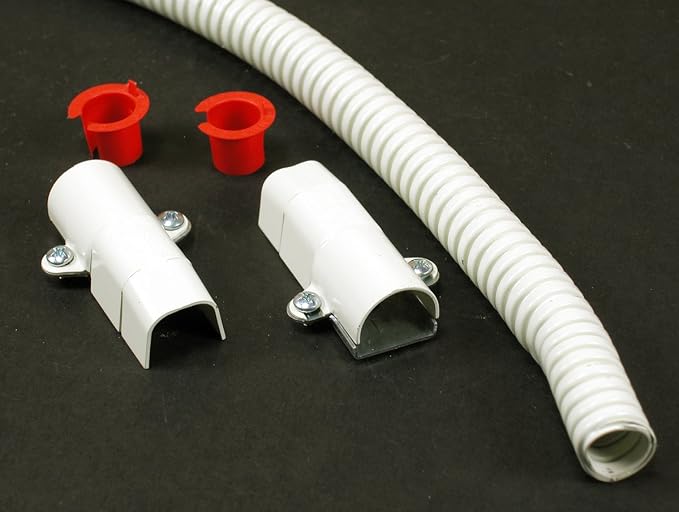 Legrand Wiremold 500/700 Series Metal Raceway Flexible Section Kit Ivory | - Image 2