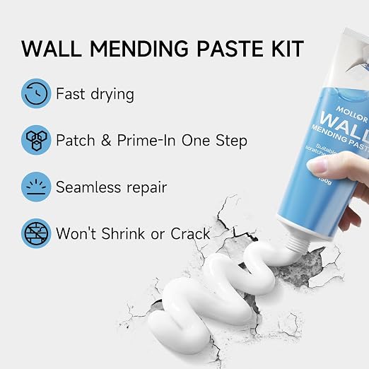Drywall Repair Kit Wall Patch, Spackle Wall Repair Paste - Image 2