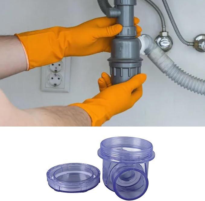 Aramox Check Valve Backwater Non Return Valve PVC Inline Check Valves Prevents - Image 7