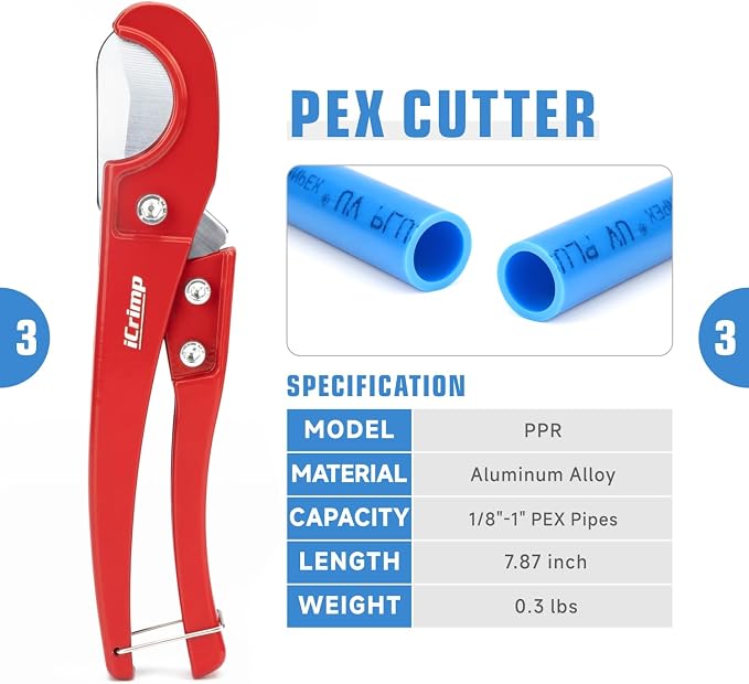 iCrimp KIT-FACL PEX Crimping Tool Kit - Image 4