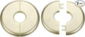 HARFINGTON 2pcs Wall Split Flange 22.5mm/0.9" Self-Adhesive Plumbing Cover by HARFINGTON
