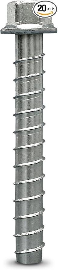 Simpson Strong-Tie THD50600H 1/2 Inch x 6 Inch, Hex Washer Head, Zinc Plated by SimpsonStrong-Tie