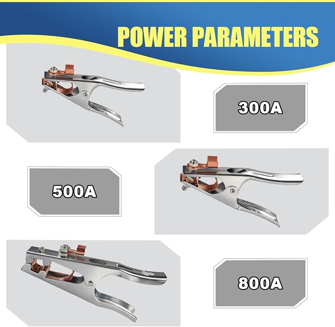 2PCS 800A Welding Ground Clamp, Manual Welder Electrode Clamp Tool - Image 5
