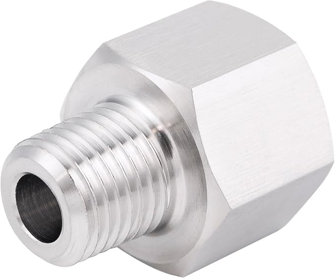 Stainless Steel 304 1" NPT Female x M20*1.5 Male Pipe Adapter 1pc - Image 3