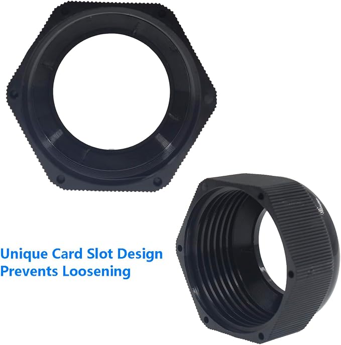 2 Inch NPT Strain Relief Nylon Cord Grip, SAFYY 10 PCS Waterproof Cable Glands - Image 7
