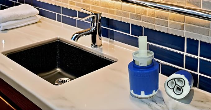 KEROX NKJ35A 35mm Faucet Cartridge, W/Right Rotation, Fits Single Lever | - Image 6