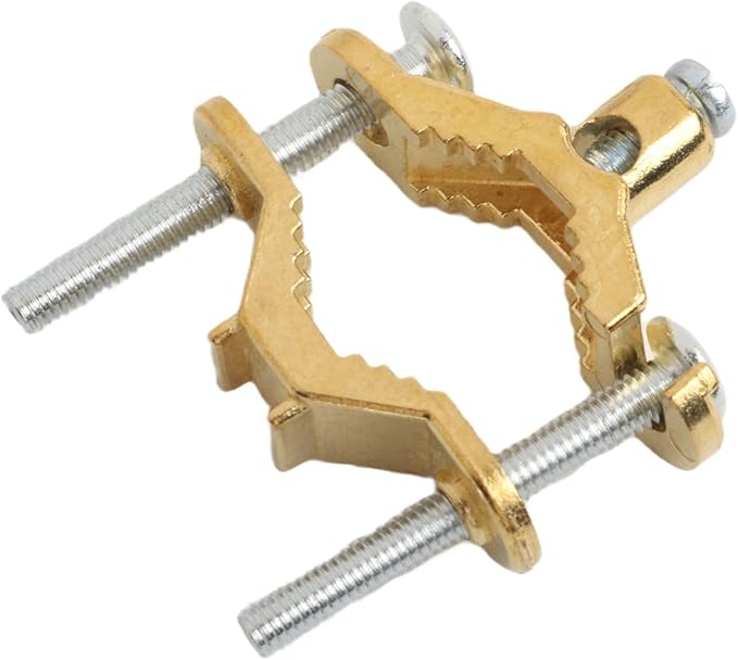 Copper Alloy Ground Clamp Set for Bonding to Water Pipe & Steel Conduit - Image 2