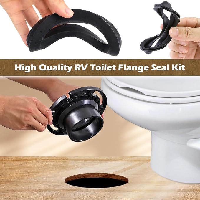 RV Toilet Seal Kit, Style Lite, Style II & Residence, RV Toilet Kit - Image 2