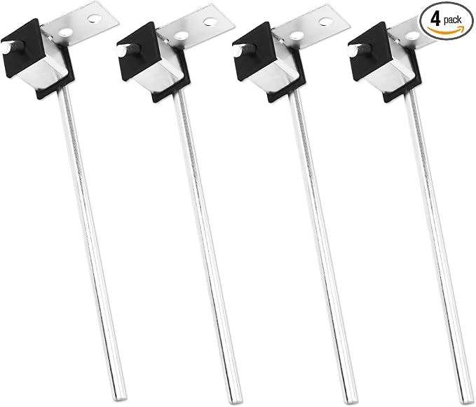 4-Pack 3/8" Rod 10" Long Universal Exhaust Hanger Kit | Universal Exhaust by JoytraceParts