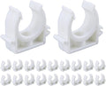 PEX Clips Pipe Clamp 1 Inch, 20 Pack 25 mm Pipe Hangers Pipe Holder PEX Tubing by SSYDIEN