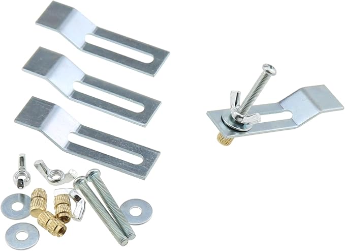 DGZZI 4PCS Undercounter Basin Clip Undermount Sink Mounting Bracket Kitchen - Image 5