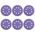 HARFINGTON 15Pcs 5Inch Sanding Disc 8 Hole 1500Grit Purple Aluminum Oxide | by HARFINGTON