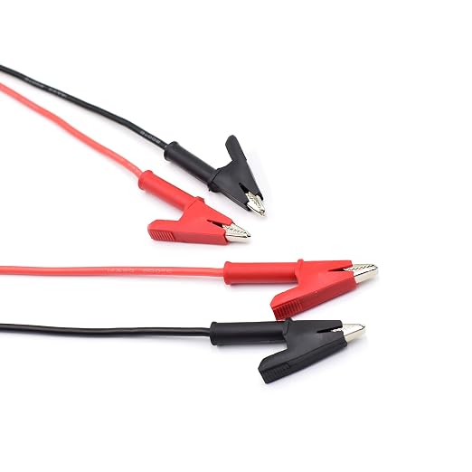 14 Gauge Jumper Wires Alligator Clips to Alligator Clip Heavy Duty Silicone - Image 2