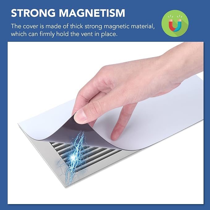 DIYMAG Magnetic Vent Covers-5.5" x 12", 8 Pack - Image 3