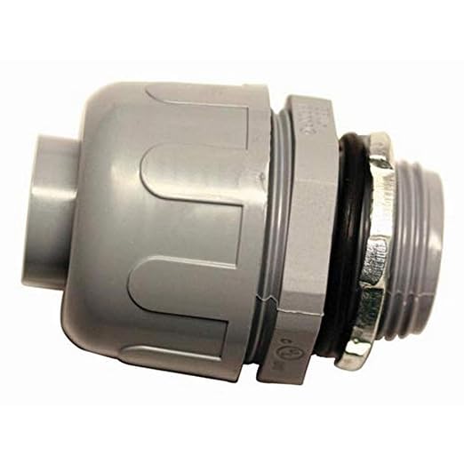 Southwire 58133701 3/4-in Liquid-Tight Connector;Grey by Southwire